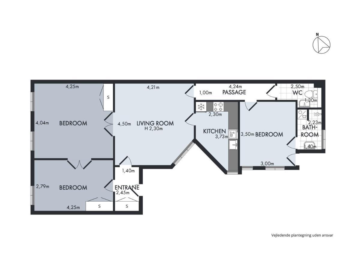Sanders Stage - Endearing Three-Bedroom Apartment Near Nyhavn コペンハーゲン エクステリア 写真
